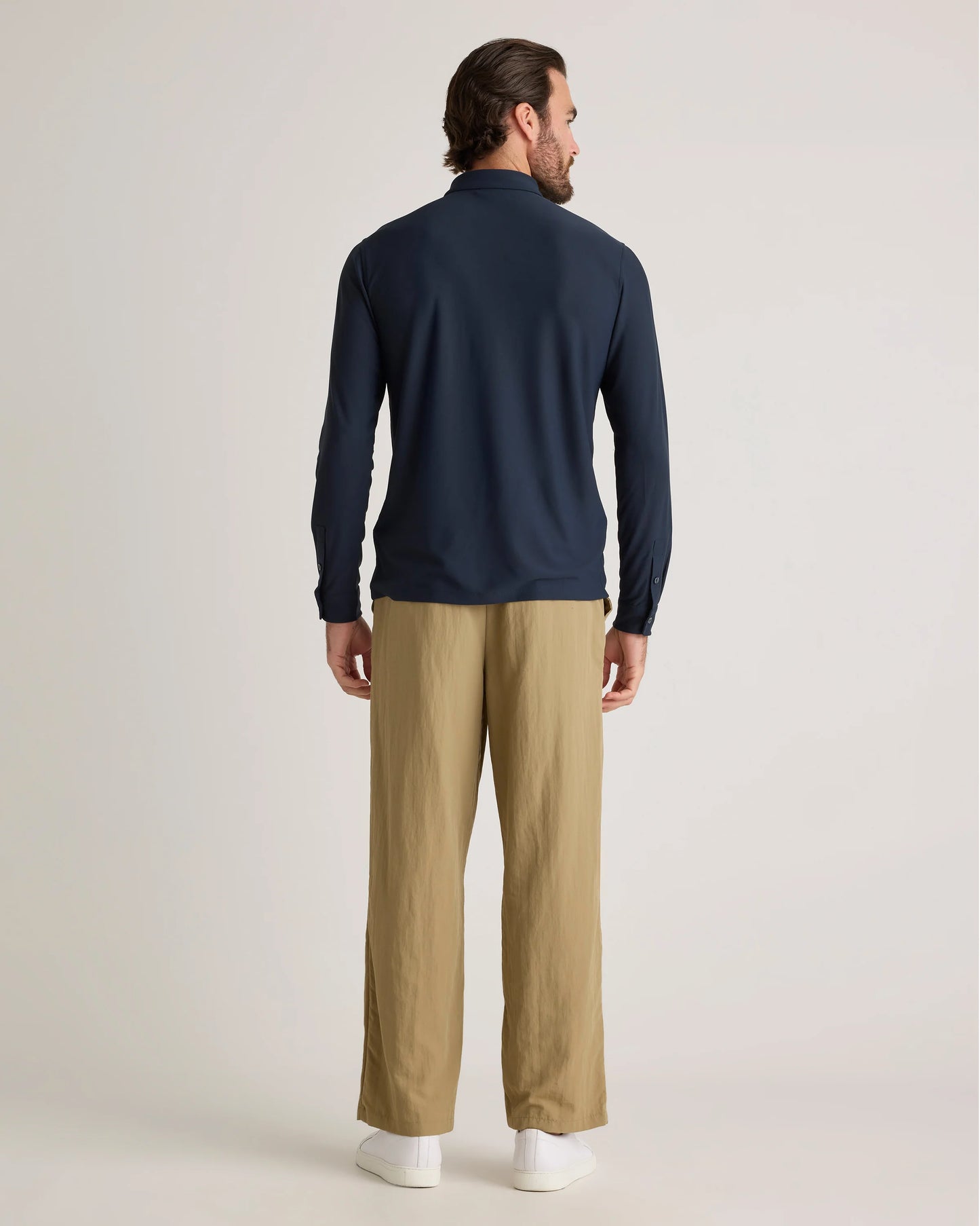 ProPique Performance Button Down - S / Light Grey