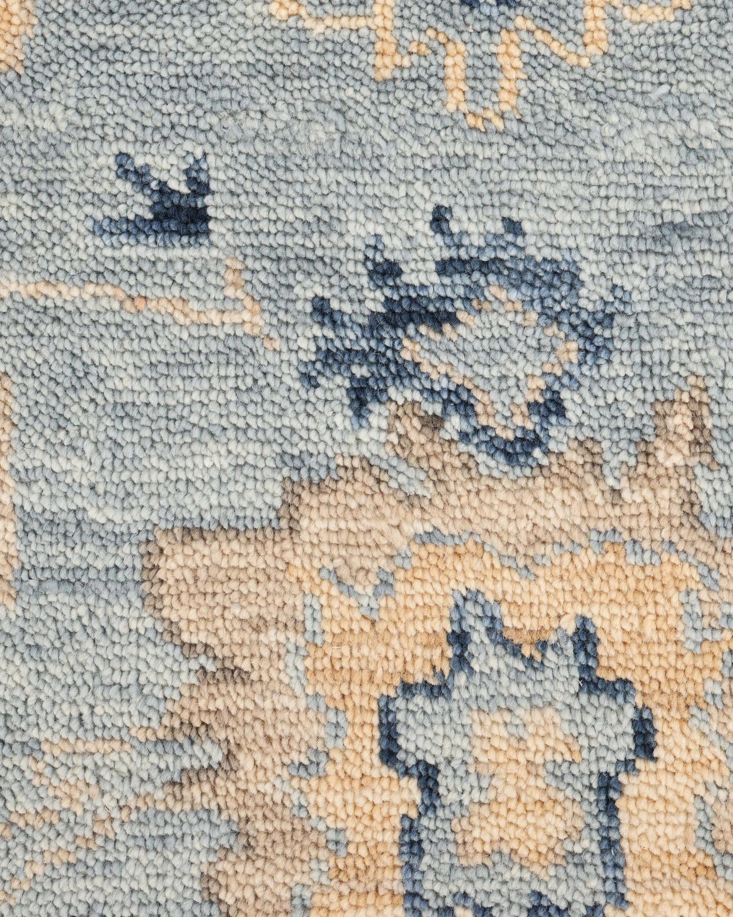 Kian Hand-Knotted Wool Rug - 5' x 8' / Blue