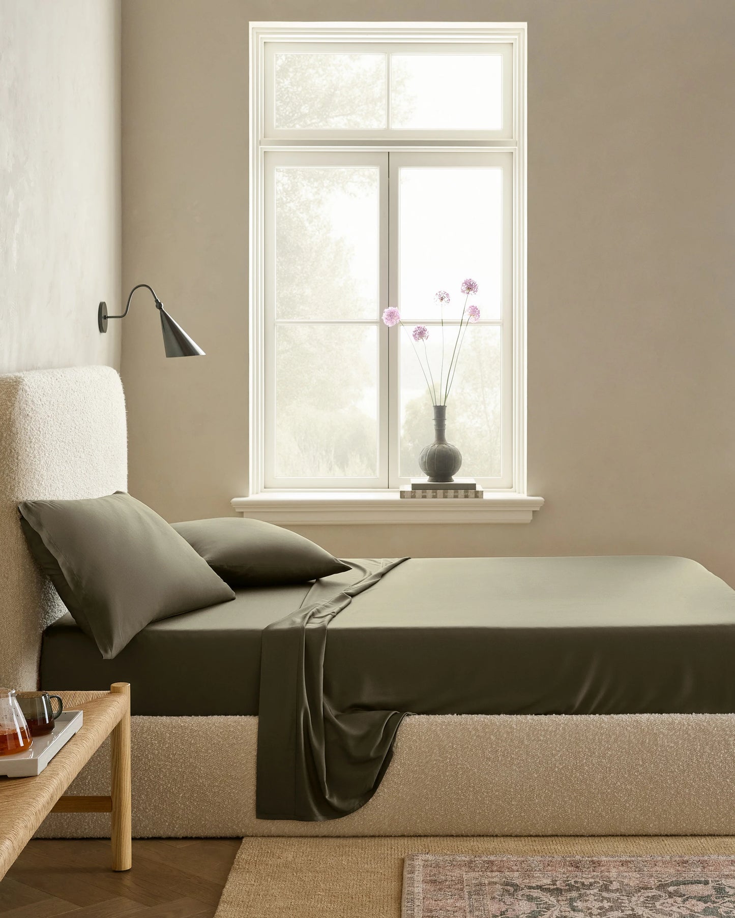 Bamboo Pillowcase Set - Standard / Sand