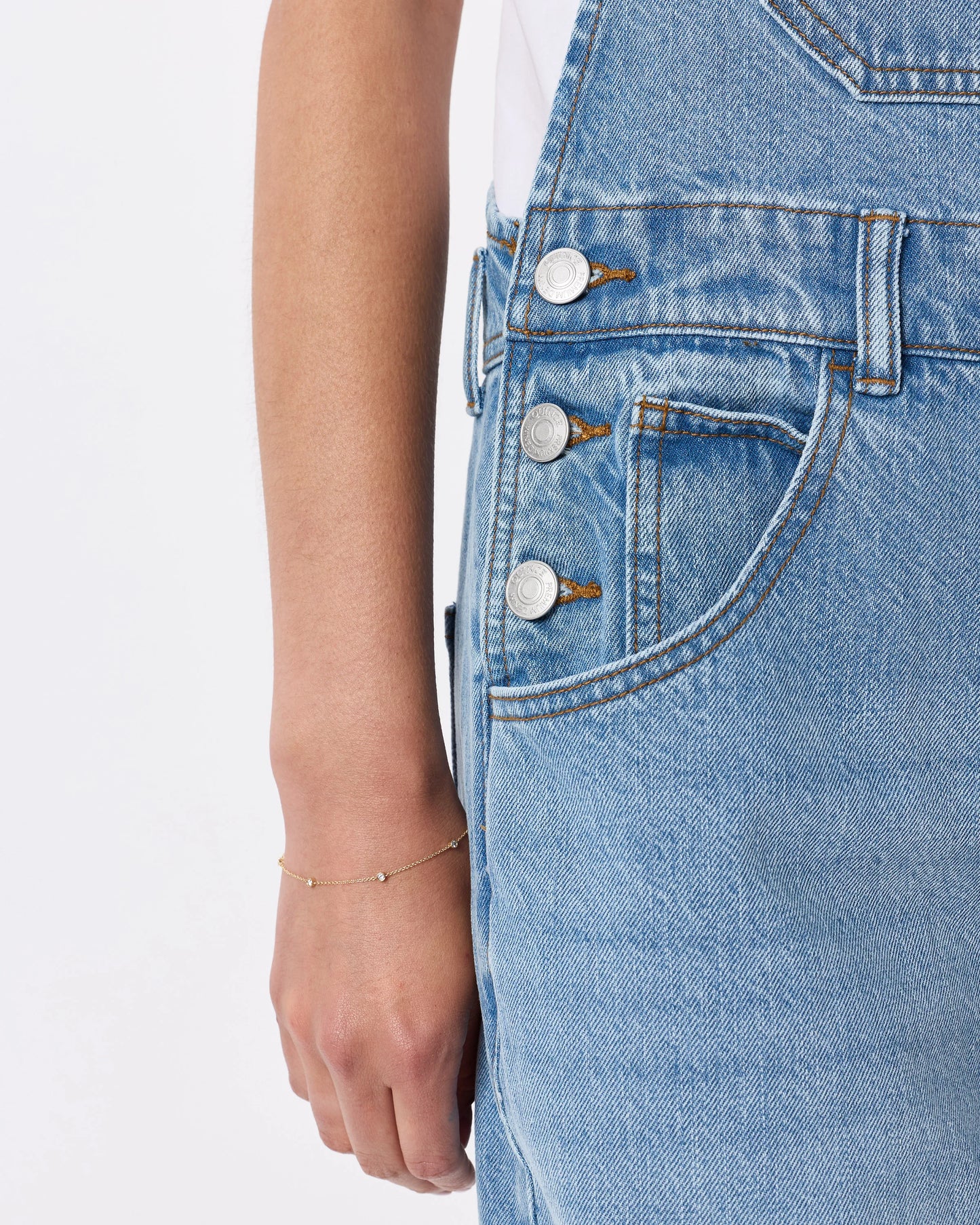100% Organic Denim Overalls - XS / Mascara Black