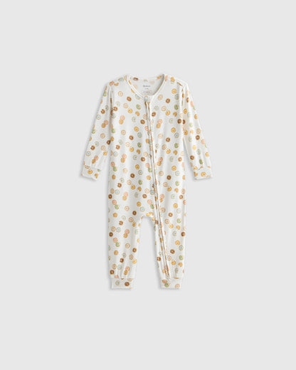 Bamboo One Piece Pajama - 0-3M / Wildflower Dreams
