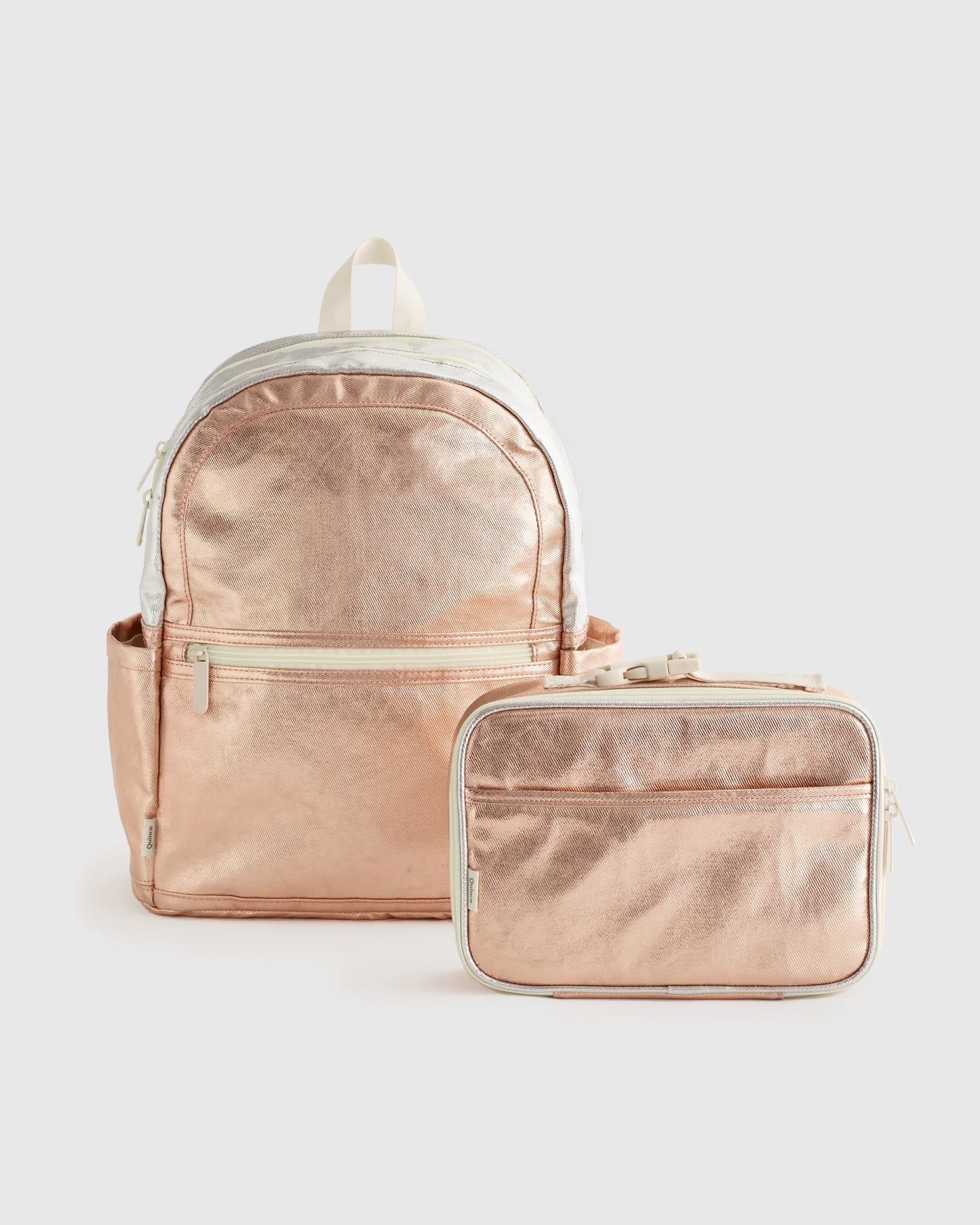 Recycled Double Pocket Backpack - One Size / Rainbow Clouds