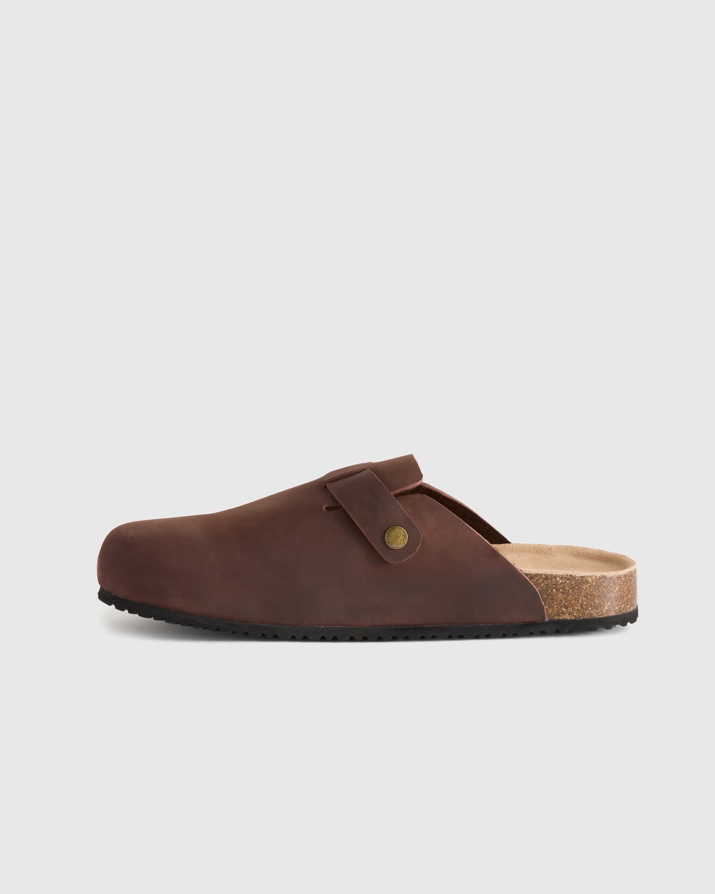 Water Repellent Clog Mule - 7 / Espresso Brown Nubuck