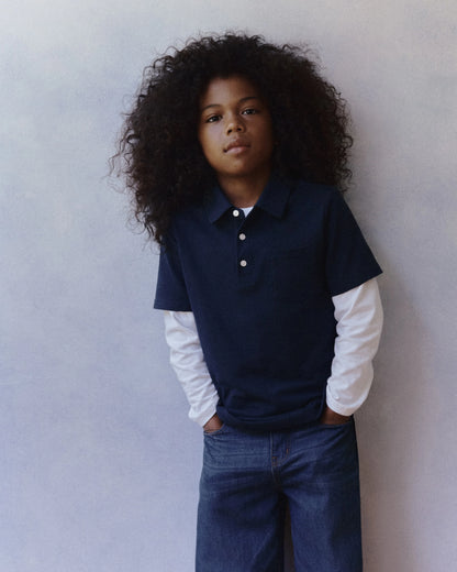 Boys Baggy Jeans - 6 / Medium Wash