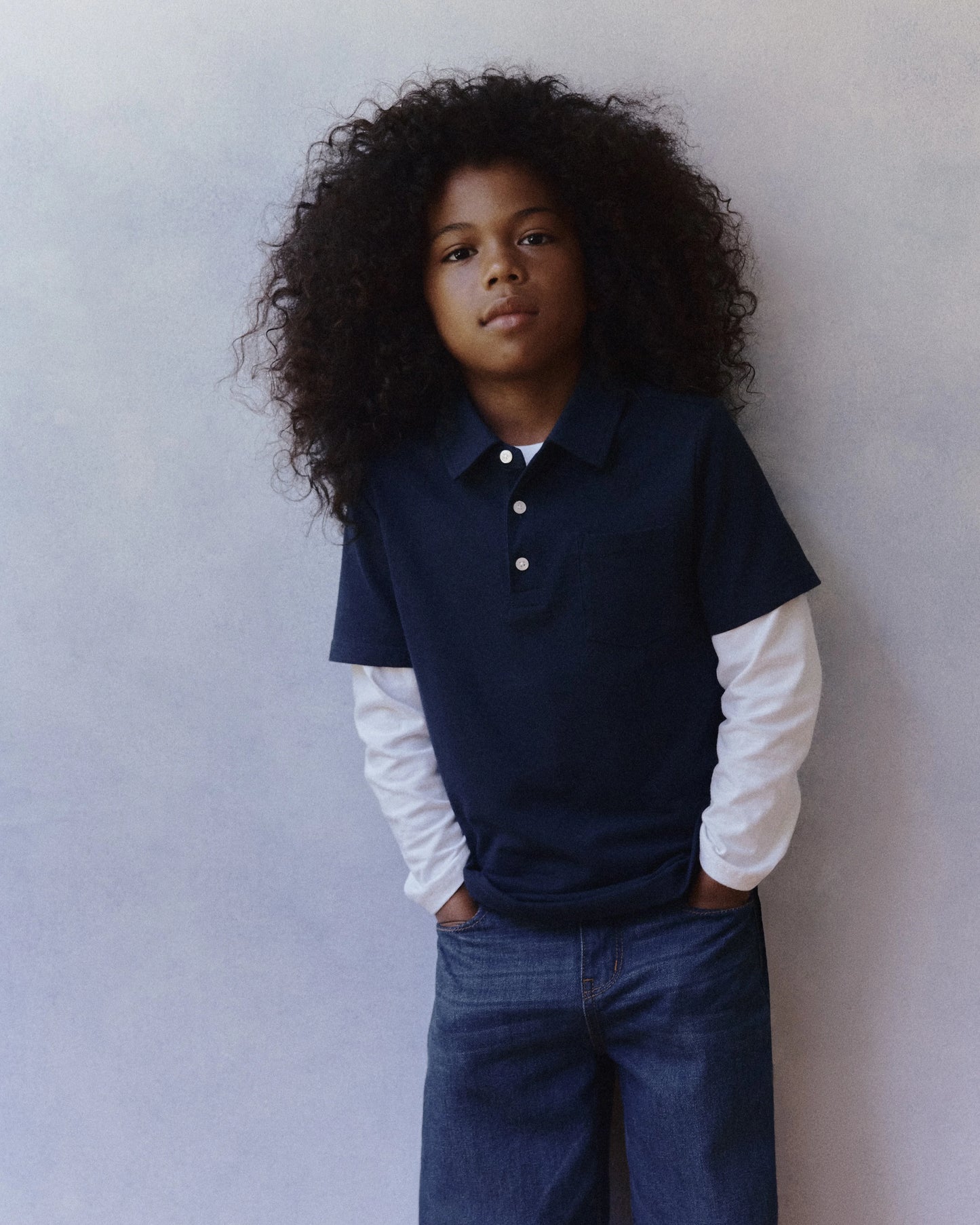 Organic Cotton Short Sleeve Pique Polo - 6 / White