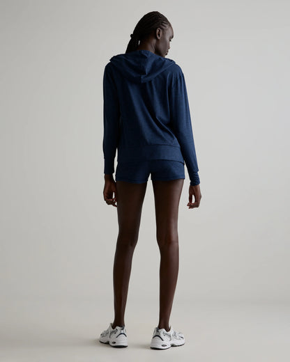 Flowknit Full-Zip Hoodie - XS / Heather Deep Navy