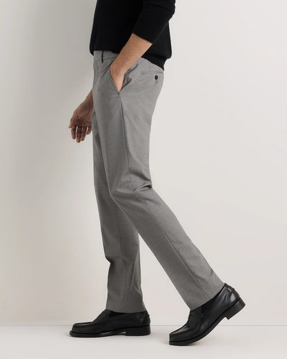 Stretch Wool Dress Pants - Slim - 30X30 / Grey Melange