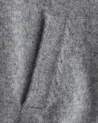 Washable Cashmere Full Zip Hoodie - 2T / True Navy