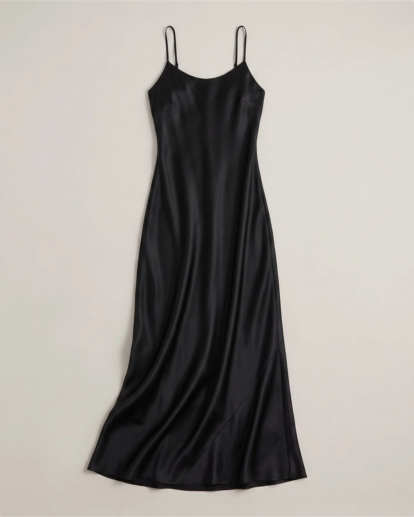 100% Washable Silk Maxi Slip Dress - XS / Cordovan Red Hibiscus