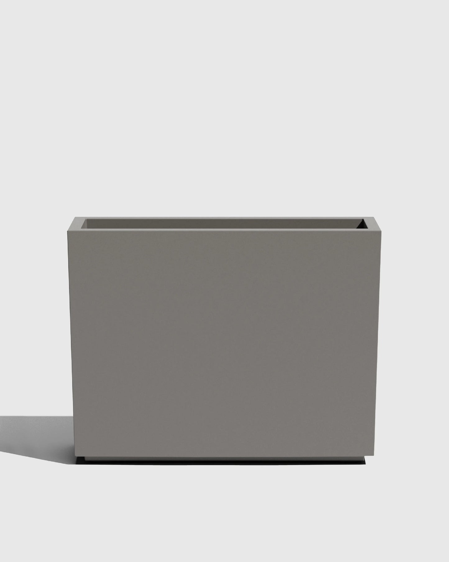 Block Series All Weather Rectangular Planter by Veradek - One Size / Black