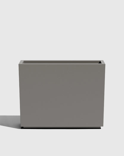 Block Series All Weather Rectangular Planter by Veradek - One Size / Black