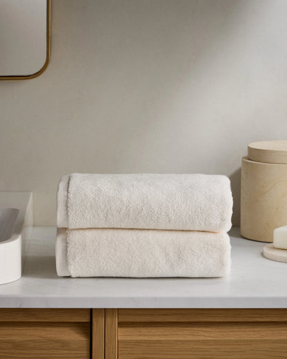 Plush Organic Turkish Cotton Bath Sheet Bundle (4 pieces) - One Size / White