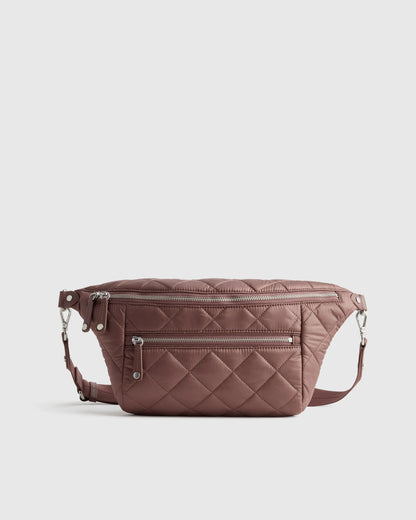 Transit Quilted Sling Bag - One Size / Black