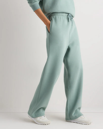 Everyday Fleece Straight Leg Sweatpants - XS / Coastal Sage