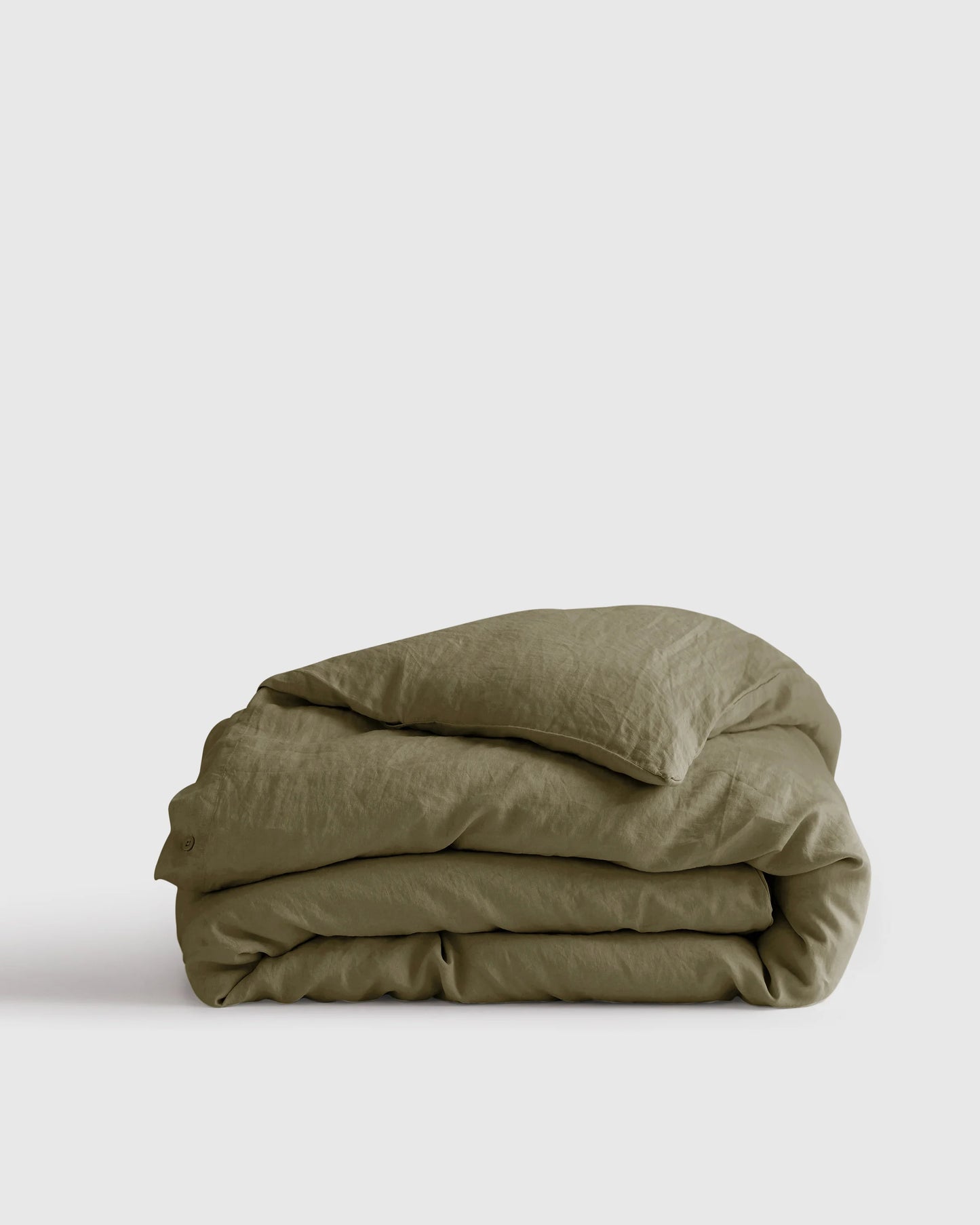 European Linen Duvet Cover - Twin / Peach