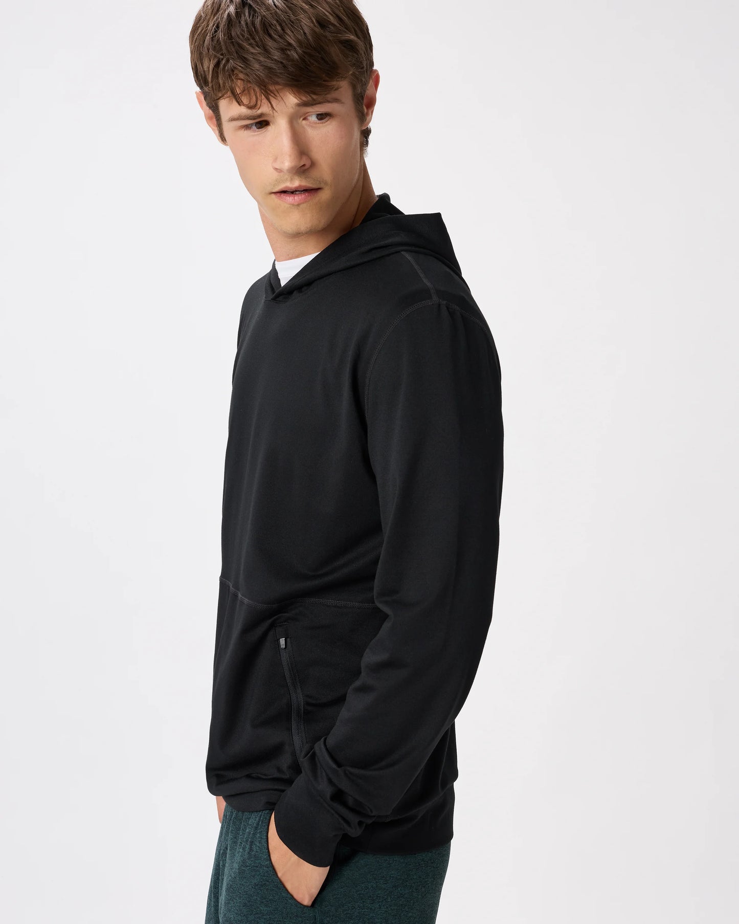Flowknit Performance Hoodie - XS / Heather Coffee Bean Brown