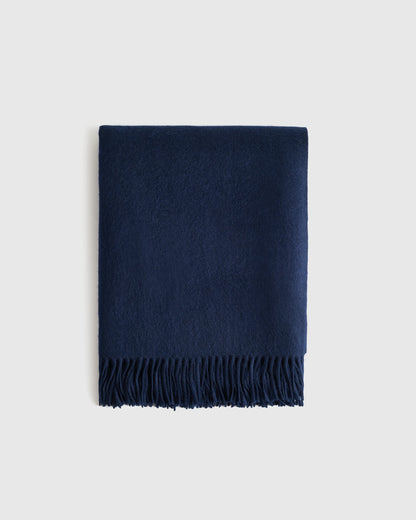 Mongolian Cashmere Throw - 50x60 / Heather Grey