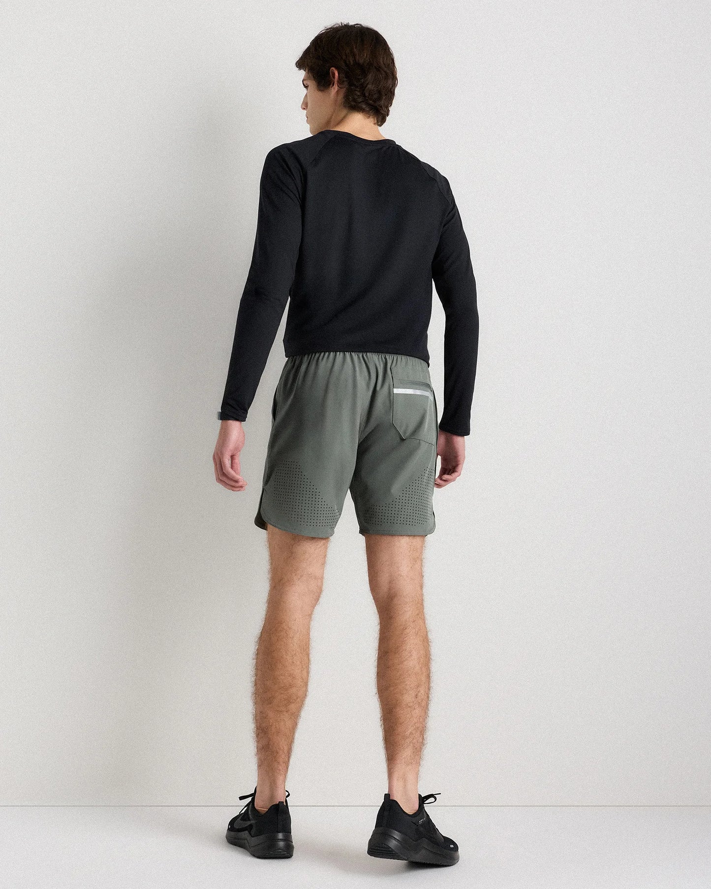 Sweat Tech Training Unlined Shorts - 7" - S / Black