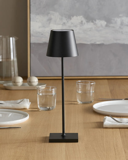 Poldina Pro Rechargeable Table Lamp by Zafferano - Regular / White