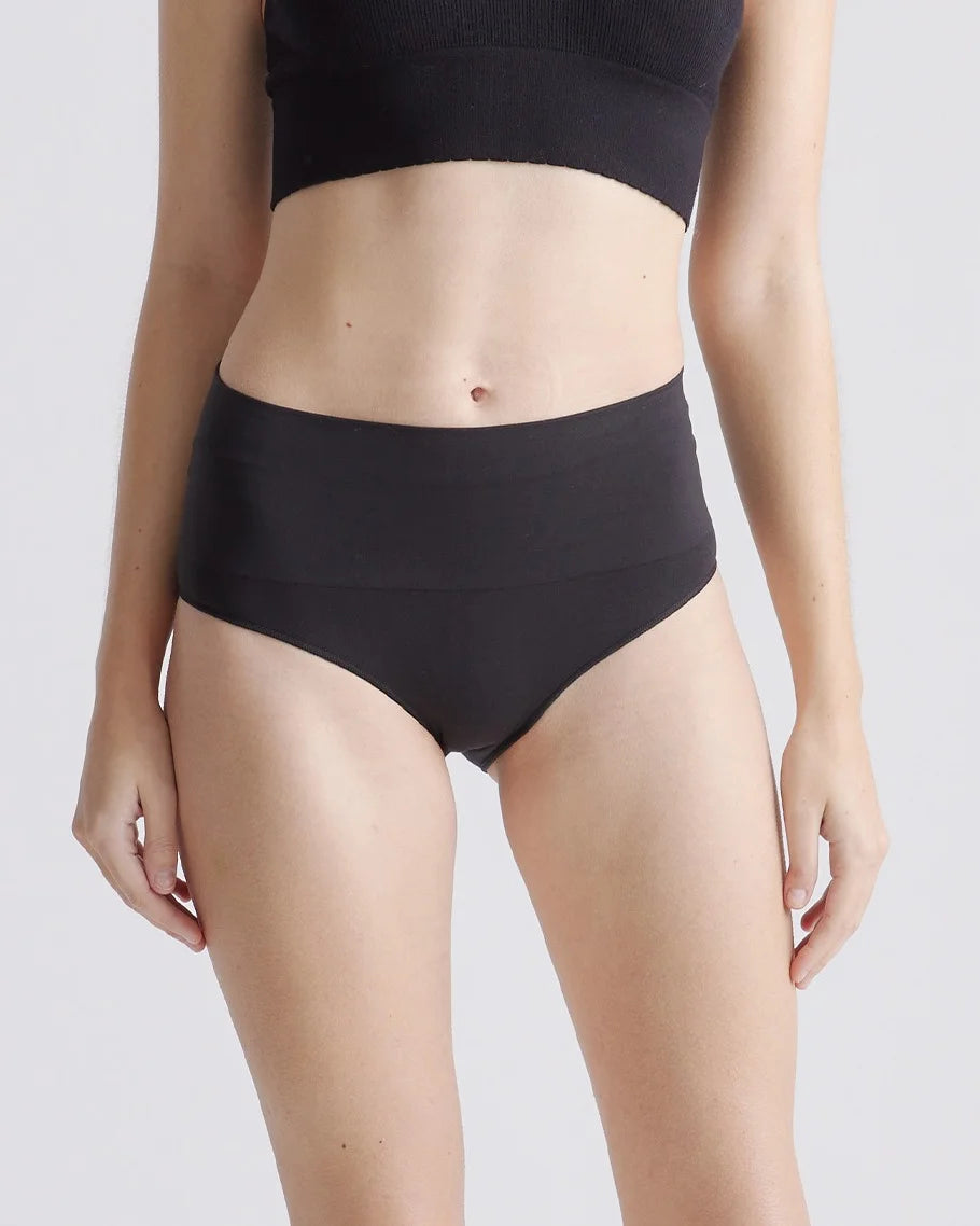 Shaping High-Waisted Brief (3-Pack) - XS / Cocoa