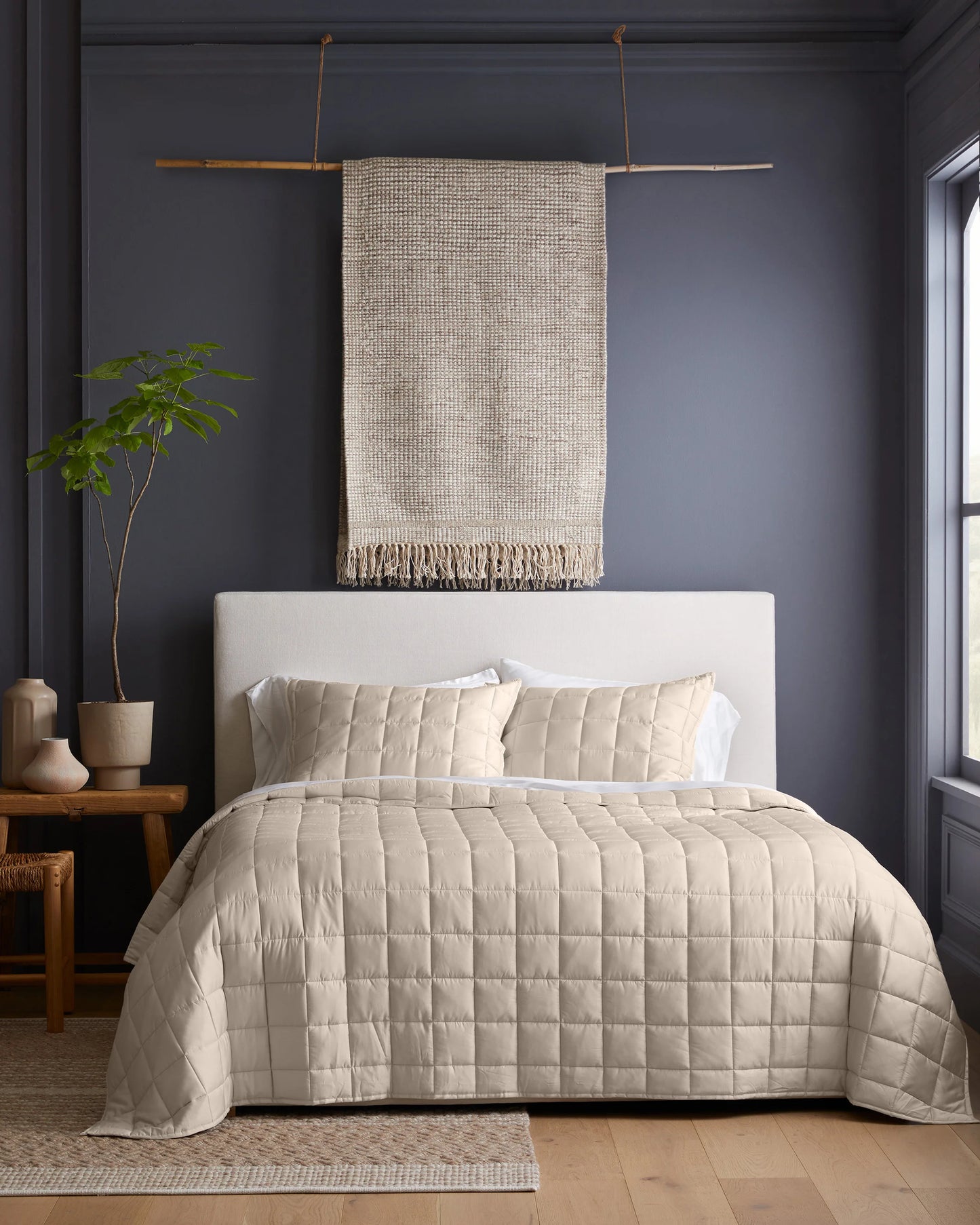 Bamboo Box Quilt - Twin / Sage