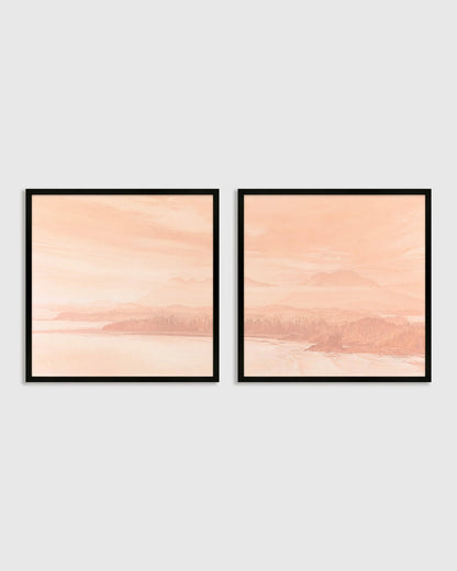 Meet Me by the Fire by Kristi McDonald - 21.25"x21.25" / Maple