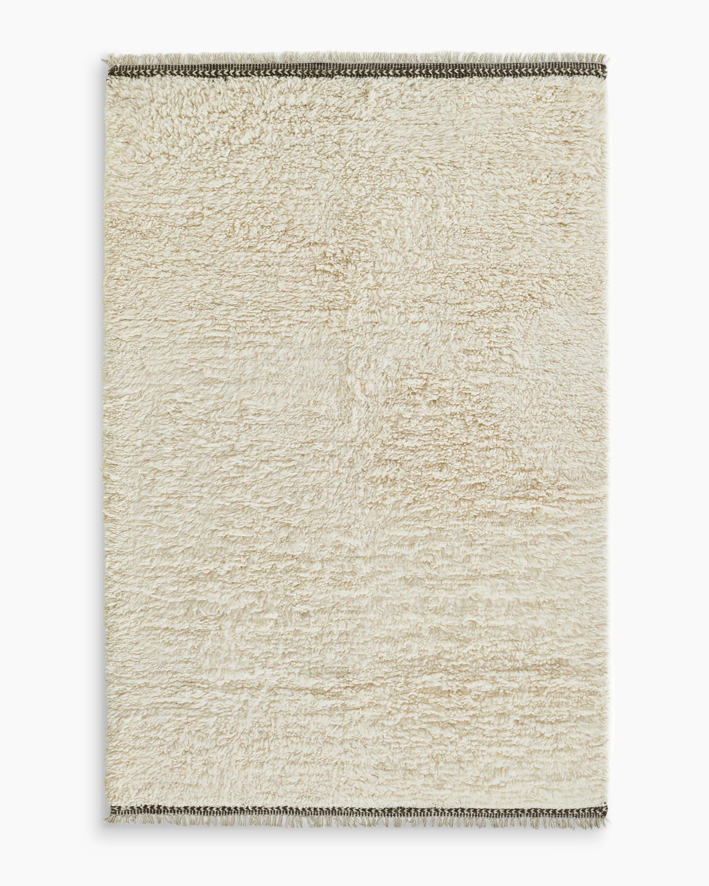 Dover Wool Shag Rug - 5' x 8' / Natural