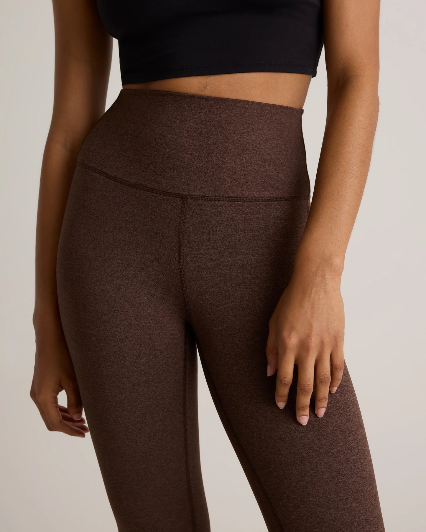 Ultra-Soft Cropped Bootcut Pants - XS / Heather Black