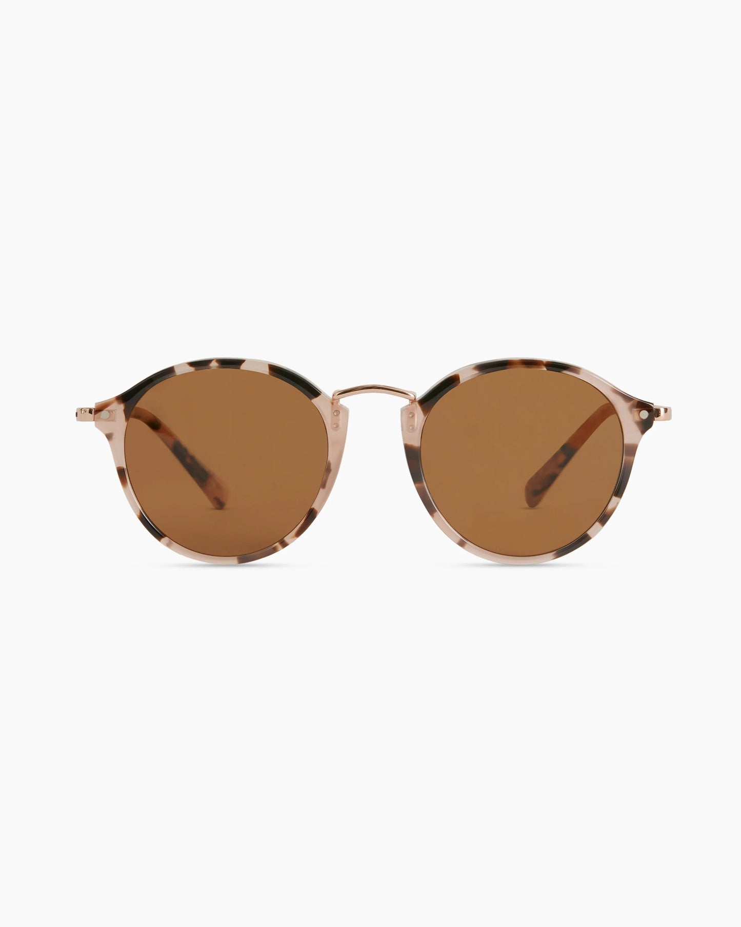 Ryder Polarized Acetate Sunglasses - One Size / Fawn Tortoise with Brown lens