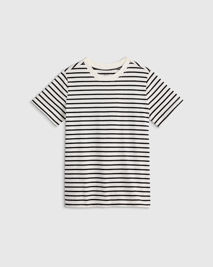 100% Organic Cotton Jersey Short Sleeve Tee - 6 / Dino Sketch