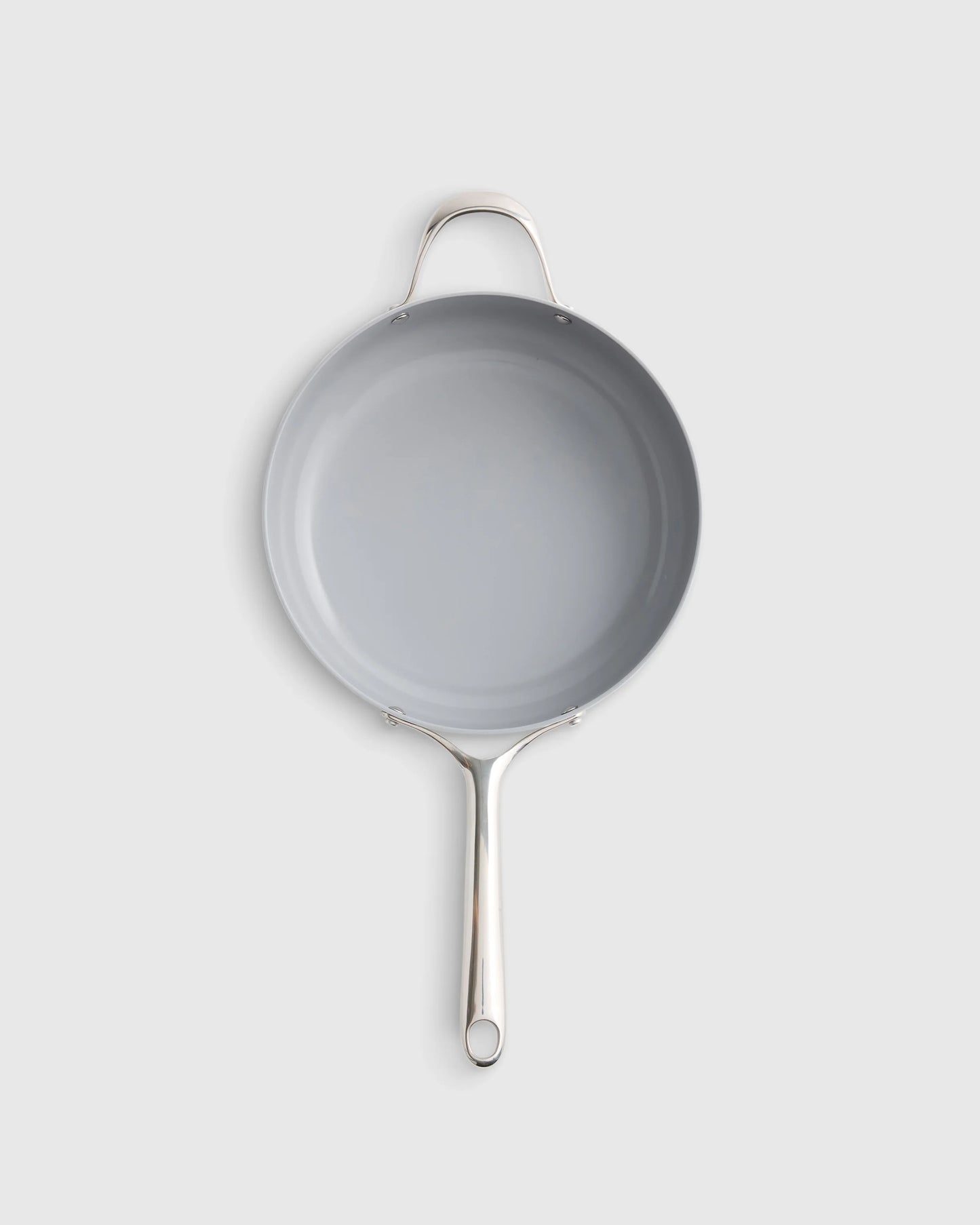 Ceramic Nonstick Saute Pan with Lid - One Size / Navy