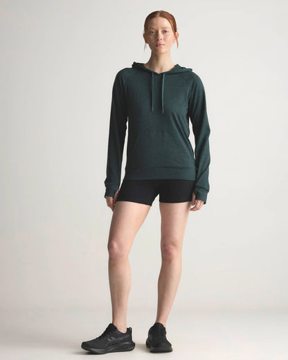 Flowknit Pullover Hoodie - XS / Heather Navy