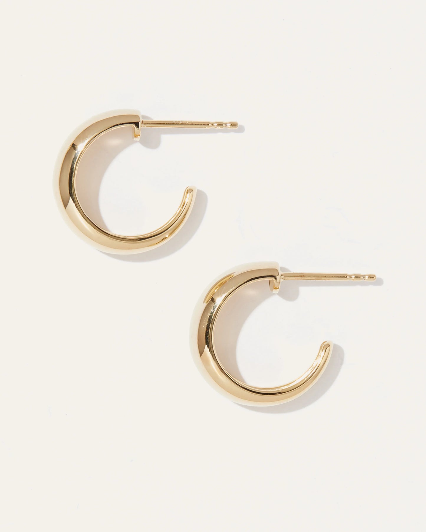 Chunky Hoops - One Size / Gold Vermeil