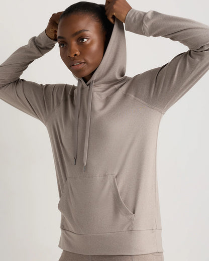 Flowknit Pullover Hoodie - XS / Heather Navy
