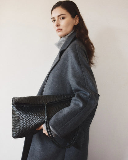 Siena Handwoven Tote - One Size / Taupe
