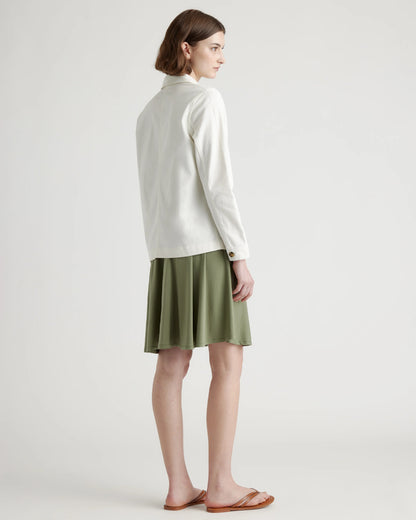 Organic Comfort Stretch Chore Jacket - XS / Vanilla