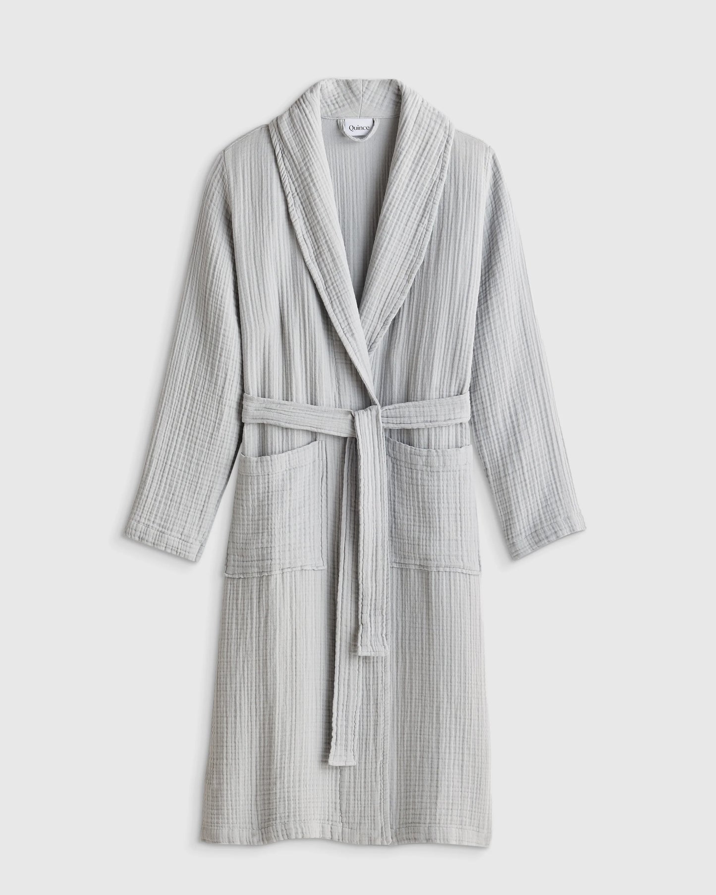 Soft Layered Turkish Cotton Robe - XS / White