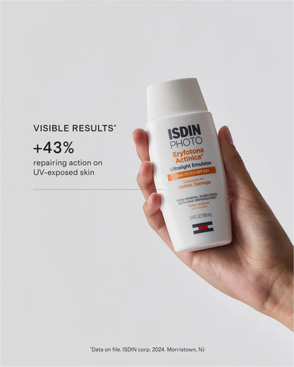 Eryfotona Actinica Ultralight Mineral Sunscreen SPF 50+ by ISDIN - One Size / No Color