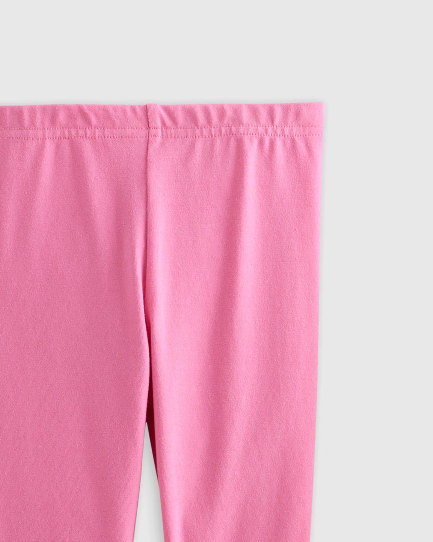 Organic Cotton Leggings - 12-18M / Bright Blush