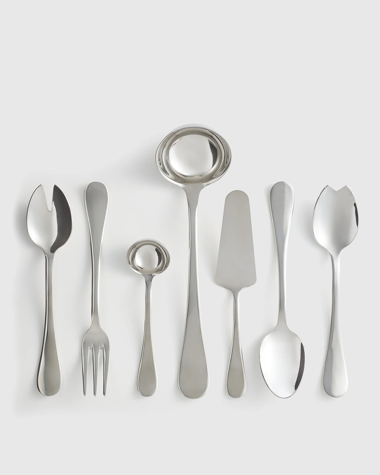 Brescia 7-Pc Serving Utensil Set by Mepra - One Size / Polished Stainless Steel
