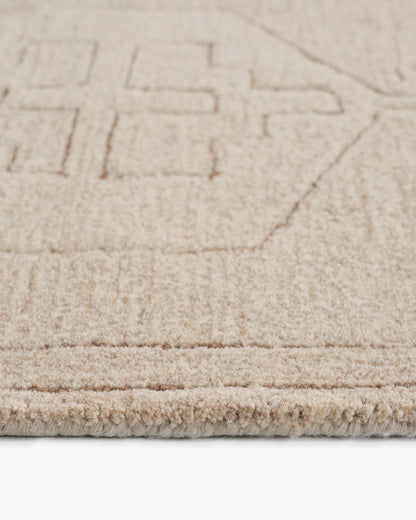 Sami Wool Rug - 3' x 5' / Neutral