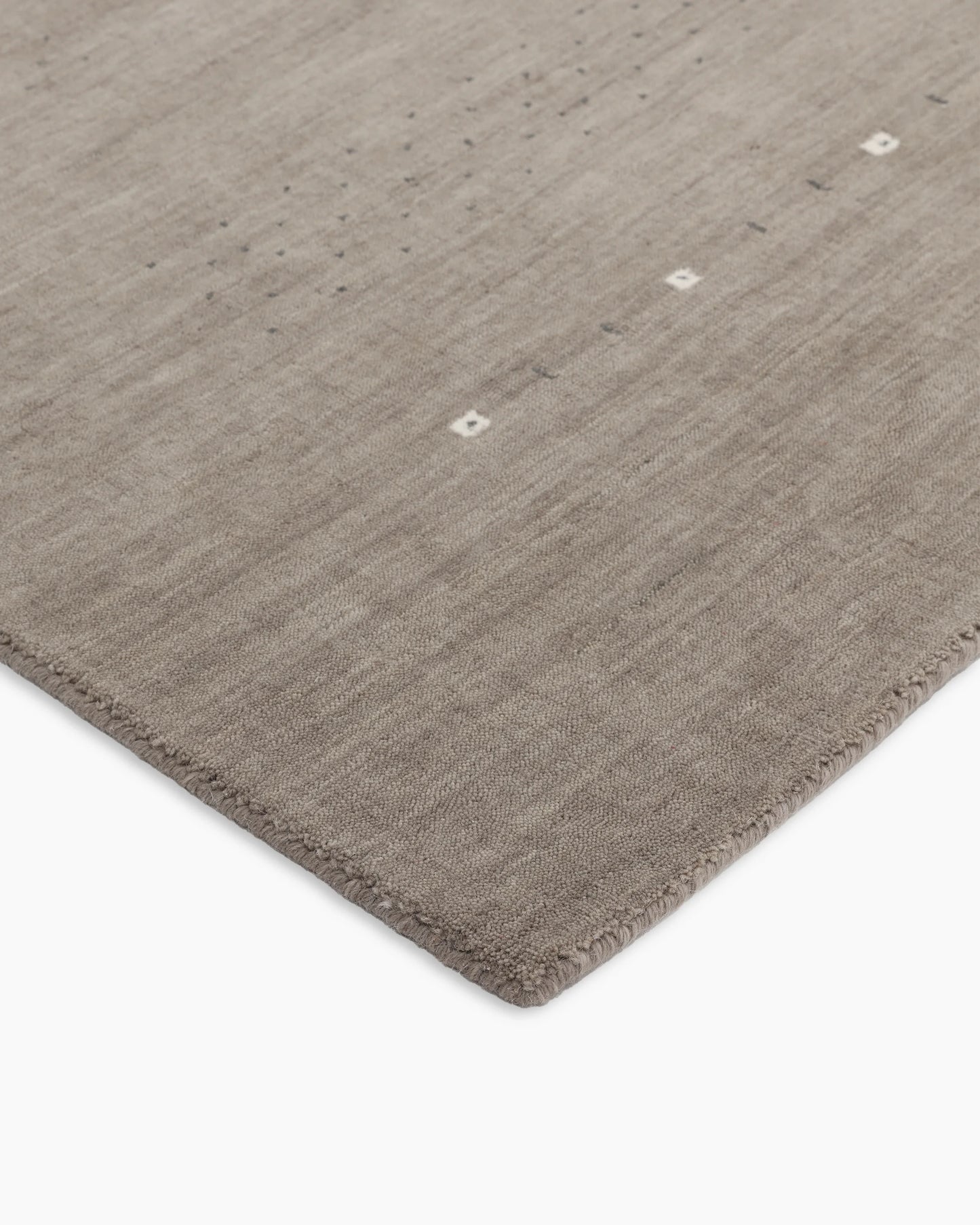 Indie Hand-Loomed Wool Rug - 5' x 8' / Taupe