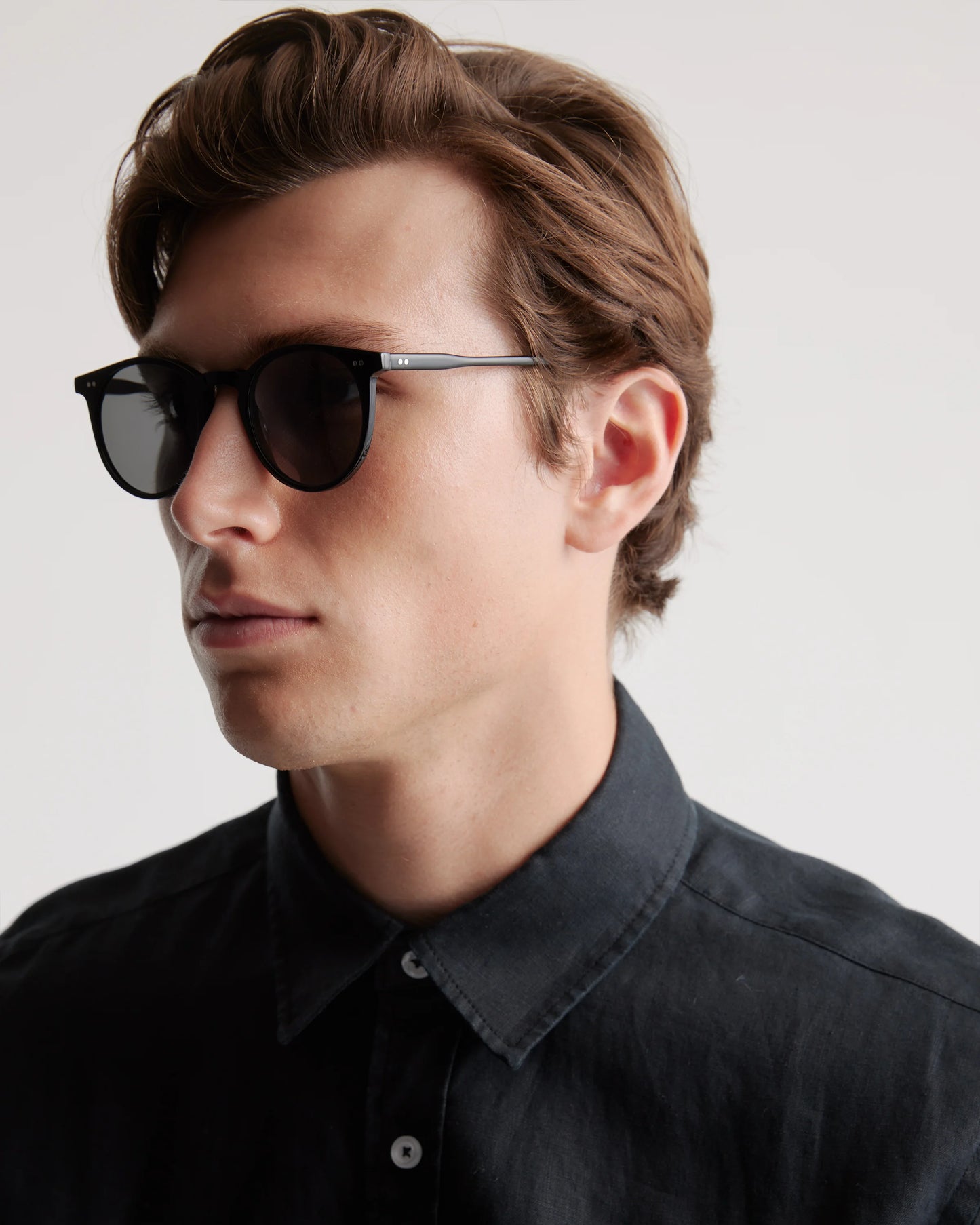 Noah Polarized Acetate Sunglasses - Standard / Tortoise with Brown lens