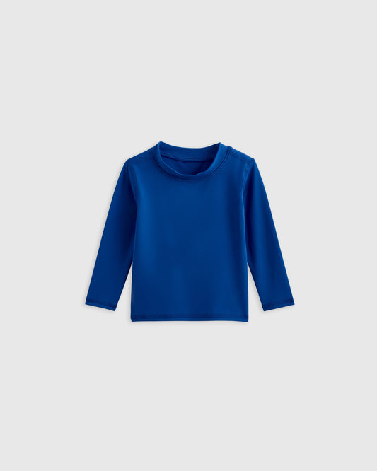 Long Sleeve Rash Guard - 6-9M / Deep Blue