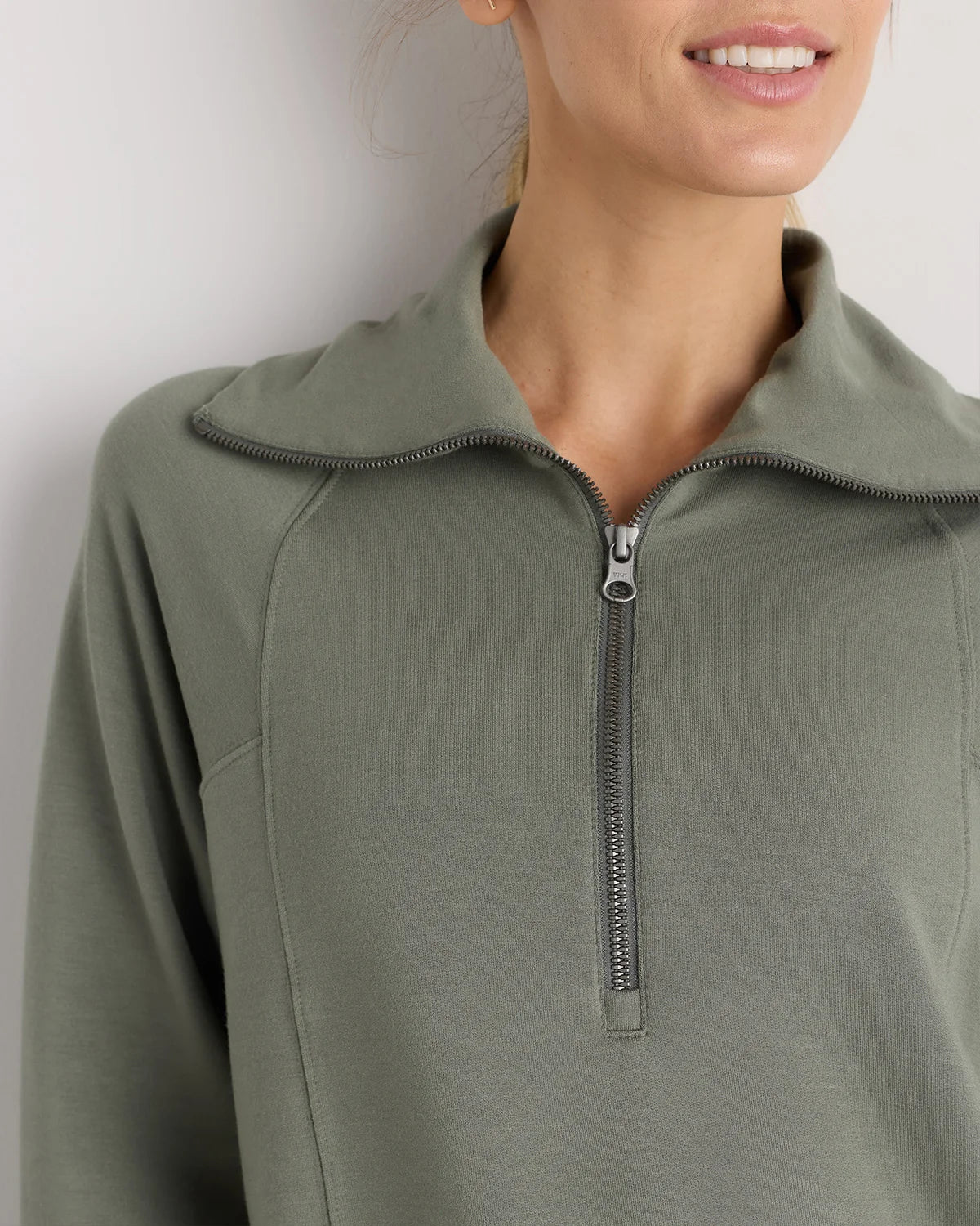 SuperSoft Fleece Half Zip - XS / Dried Fig