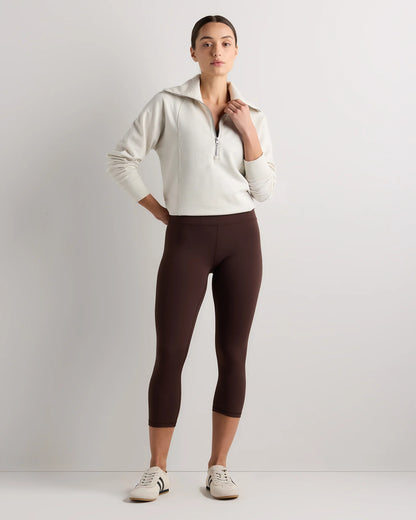 Ultra-Form High-Rise Capri - XS / Dark Coal