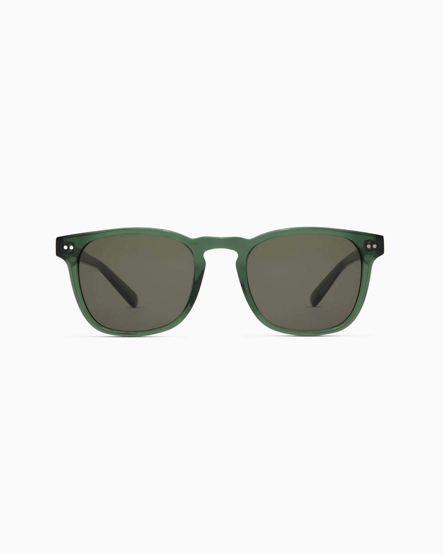 Boston Polarized Acetate Sunglasses - One Size / Honey with Green lens
