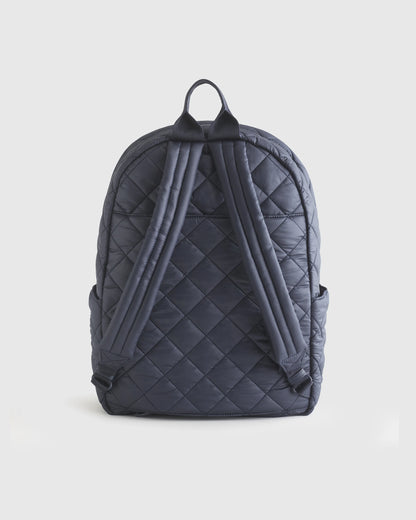 Transit Quilted Commuter Backpack - One Size / Taupe Brown