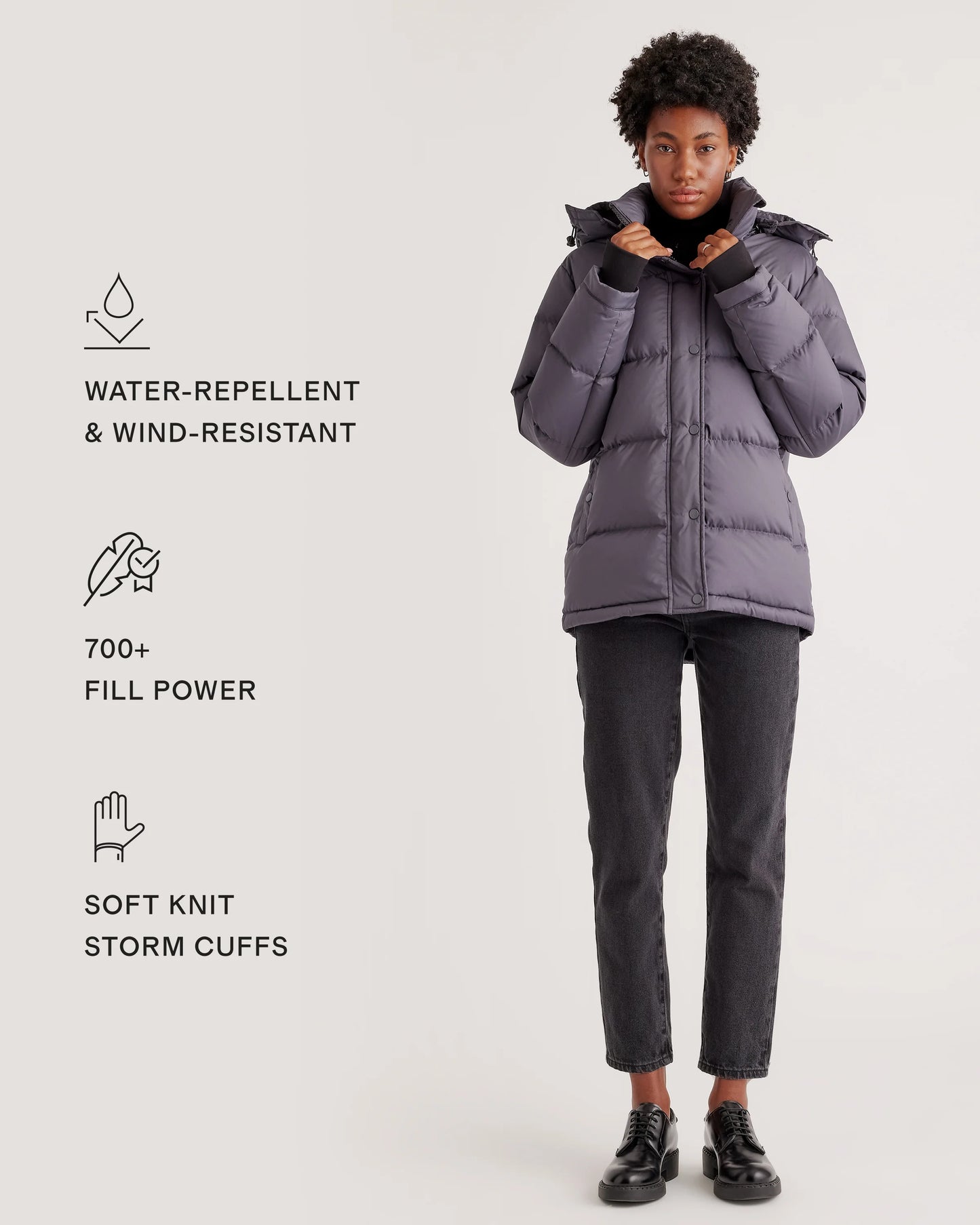 Responsible Down Puffer Jacket - XS / Sea Spray Green