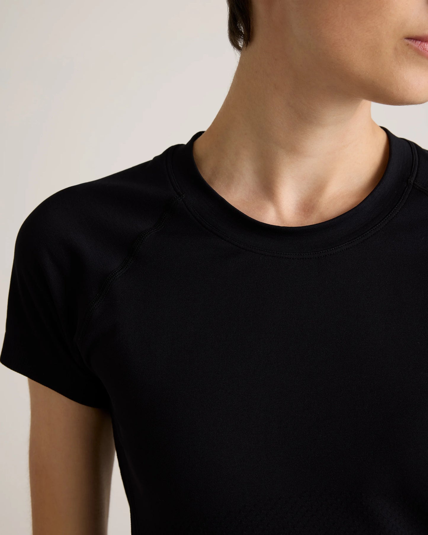 Seamless Waist-Length Tee - XS / Azul Blue